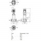 Насос многоступенчатый вертикальный HELIX FIRST V 1601-5/25/E/S/400-50 PN16 3х400В/50 Гц Wilo 4200979