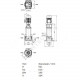 Насос многоступенчатый вертикальный HELIX FIRST V 1606-5/16/E/S/400-50 PN16 3х400В/50 Гц Wilo 4200993