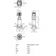 Насос многоступенчатый вертикальный HELIX FIRST V 1606-5/25/E/S/400-50 PN16 3х400В/50 Гц Wilo 4200994