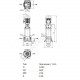 Насос многоступенчатый вертикальный HELIX FIRST V 1607-5/16/E/S/400-50 PN16 3х400В/50 Гц Wilo 4200996