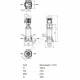 Насос многоступенчатый вертикальный HELIX FIRST V 1608-5/16/E/S/400-50 PN16 3х400В/50 Гц Wilo 4200999