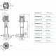 Насос многоступенчатый вертикальный HELIX FIRST V 1610-5/25/E/KS/400-50 PN25 3х400В/50 Гц Wilo 4201003