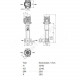 Насос многоступенчатый вертикальный HELIX FIRST V 1613-5/25/E/KS/400-50 PN25 3х400В/50 Гц Wilo 4201009