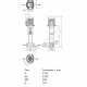 Насос многоступенчатый вертикальный HELIX FIRST V 1616-5/30/E/KS/400-50 PN30 3х400В/50 Гц Wilo 4201013