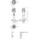 Насос многоступенчатый вертикальный HELIX FIRST V 1618-5/30/E/KS/400-50 PN30 3х400В/50 Гц Wilo 4201014