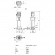Насос многоступенчатый вертикальный HELIX V 402-2/25/V/KS/400-50 PN25 3х400В/50 Гц Wilo 4160549