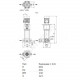 Насос многоступенчатый вертикальный HELIX V 404-2/25/V/KS/400-50 PN25 3х400В/50 Гц Wilo 4160551