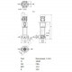 Насос многоступенчатый вертикальный HELIX V 413-2/25/V/KS/400-50 PN25 3х400В/50 Гц Wilo 4160560