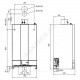 Котел настенный газовый конденсационный 25.8 кВт одноконтурный CGB-2 24 Wolf 8615213