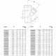 Тройник PP-H бесшумный белый RAUPIANO PLUS Дн 125х125х45гр б/нап в/к Rehau 11205841001