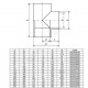 Тройник ПВХ серый под клеевое соед Дн 32х90гр Ру16 напорный EFFAST RDRTID0320
