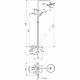 Система душевая CERAFINE O Ideal Standard BC525XG .