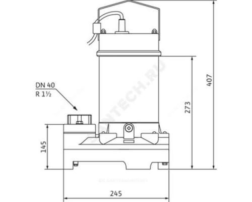 Насос дренажный TS 40/10-A 1х230 Wilo 2063926