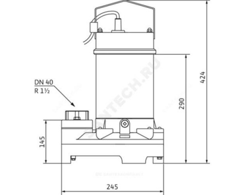 Насос дренажный TS 40/14-A 1х230 Wilo 2063929