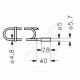 Датчик температуры MBT153 Pt1000 -50 +100C ПВХ(PVC) 3,5м Danfoss 084Z6033