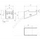 Кронштейн настенный L=50мм для трубчатых радиаторов серия РС в/к дюбели и шурупы КЗТО РС 50