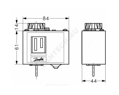 Термостат KP 75 Danfoss 060L113766 .