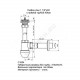 Сифон для умывальника бутылочный 1 1/4