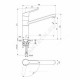 Смеситель для кухонной мойки одноручный CERAFLEX Ideal Standard BC135AA