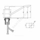 Смеситель для кухонной мойки одноручный Коттедж Н-серия Славен СЛ-ОД-Н21