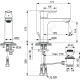 Смеситель для умывальника одноручный CONNECT AIR Grande Ideal Standard A7012AA .