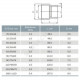 Втулка НПВХ под клеевое соед переходная Дн 32/25х25 Ру10 Агригазполимер 206-044
