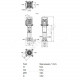 Насос многоступенчатый вертикальный HELIX V 1604-2/25/V/KS/400-50 PN25 3х400В/50 Гц Wilo 4150663