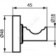 Набор аксессуаров 3 предмета IOM Ideal Standard A9246XG