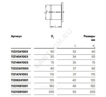 Заглушка PP-H бесшумная белая Дн 90 б/нап Rehau 11233341001