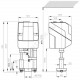 Электропривод 3-х позиц AMV 85 Danfoss 082G1451