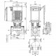 Насос ин-лайн с сухим ротором IL-E 150/220-11/4 PN16 3х400В/50 Гц с датчиком перепада давления Wilo 2153684