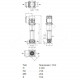 Насос многоступенчатый вертикальный HELIX VE 3602-5,5-2/16/V/KS PN16 3х400В/50 Гц Wilo 4152029