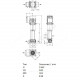 Насос многоступенчатый вертикальный HELIX VE 3605-2/25/V/KS/2G PN25 3х400В/50 Гц Wilo 4166256