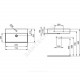 Умывальник подвесной STRADA 71 1 отверстие под смеситель по центру Ideal Standard K078201