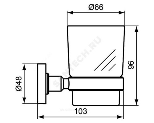 Набор аксессуаров 3 предмета IOM Ideal Standard A9245XG