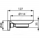 Набор аксессуаров 3 предмета IOM Ideal Standard A9245XG