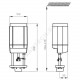 Электропривод 3-х позиц аналоговый AME 56 Danfoss 082H3025