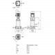 Насос многоступенчатый вертикальный HELIX FIRST V 213-5/25/E/S/400-50 PN25 3х400В/50 Гц Wilo 4201051