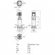 Насос многоступенчатый вертикальный HELIX FIRST V 214-5/16/E/S/400-50 PN16 3х400В/50 Гц Wilo 4201052