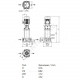 Насос многоступенчатый вертикальный HELIX FIRST V 216-5/25/E/S/400-50 PN25 3х400В/50 Гц Wilo 4201057