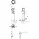 Насос многоступенчатый вертикальный HELIX FIRST V 218-5/25/E/KS/400-50 PN25 3х400В/50 Гц Wilo 4201058