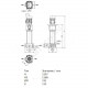 Насос многоступенчатый вертикальный HELIX FIRST V 233-5/30/E/KS/400-50 PN30 3х400В/50 Гц Wilo 4201070