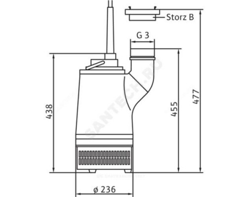 Насос дренажный KS 24 D Wilo 6001204