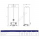 Водонагреватель газовый проточный ВПГ2-14ММ 14л Mizudo VPG214MM
