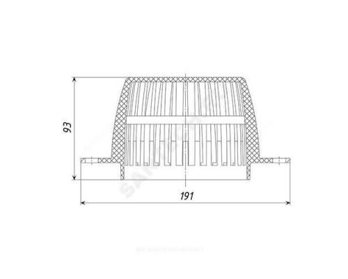 Листвоуловитель PP Дн 120 Татполимер ТП-72.100