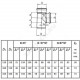 Тройник PP-B коричневый Дн 160х160х45гр б/нап в/к RTP (РосТурПласт) 11687