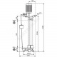 Насос полупогружной Drain VC 40/20 3-400 Wilo 2044584