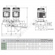 Насос ин-лайн с сухим ротором DKLP 40-900 M сдвоенный DAB 105210424