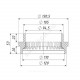 Кольцо дренажное Дн 120 Татполимер ТП-74.100