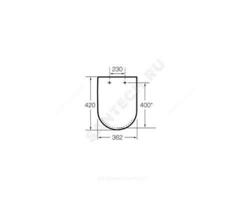 Сиденье для унитаза supralit микролифт Meridian Roca 8012AC00B